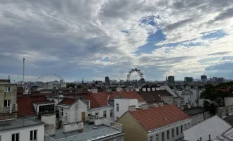 Dachgeschoßwohnung mit Fernblick über die Dächer Wiens