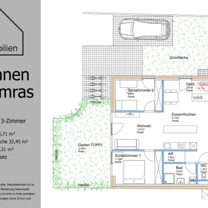 Wohnen in INNSBRUCK AMRAS - 2 - 4 Zimmer Wohnungen zu Verkaufen ! - Bild 2