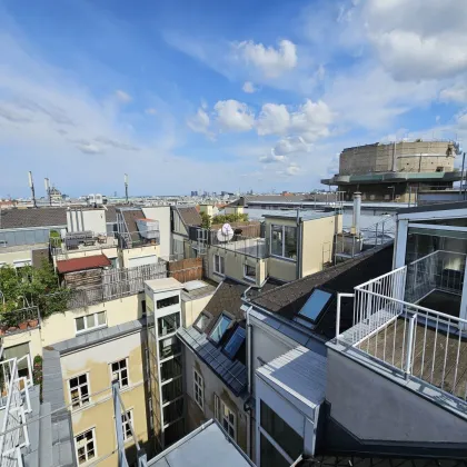 Neubau Penthouse hinter MQ mit 28m² Rooftop-Terasse | VIDEO-TOUR | Rarität | Lift - Bild 2