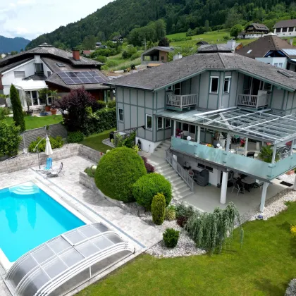 SEENSÜCHTIGE AUSBLICKE: MALERISCHES TRAUMHAUS mit IDYLLISCHEM SEEBLICK in OSSIACH - Bild 2