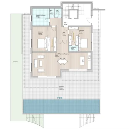 Endorfin: 4-Zimmer-Wohnung mit großzügiger Terrasse am Heuberg/Bittsolweg! - Bild 3