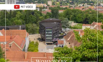 Luxuriöse Stadtwohnung in der Grazer Innenstadt am Karmeliterplatz | nähe Hauptplatz | mit Schloßbergblick