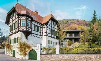 Villa Gritzenweg - Geschichtsträchtiges Winzerhaus trifft luxuriöse Moderne mit Schlossbergblick!