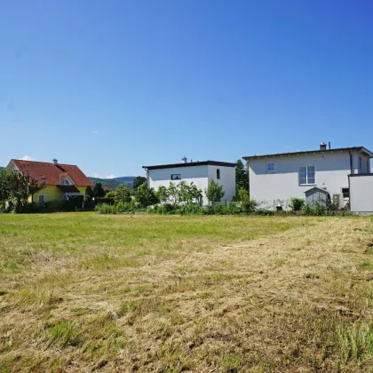 Ebenes Baugrundstück für Einfamilien- oder Doppelhaus in Grünruhelage im Tullnerfeld nahe St. Andrä-Wördern - Bild 3