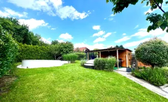 Traumhafte Gartenhütte/Grundstück mit Pool in bester Lage von Berg/Leonding