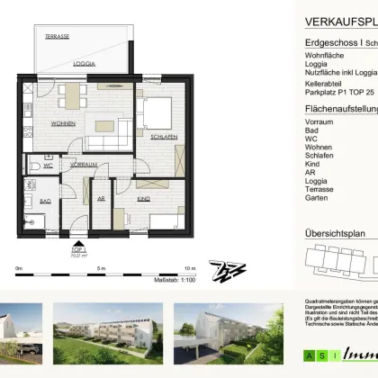 GRÜNE ALLEE GALLNEUKIRCHEN - 2 und 3-Zimmer Wohnungen, 55-70m² NEUBAU ERSTBEZUG - Bild 2