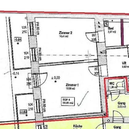 SELTENHEIT! RUHIGE ATLBAUWOHNUNG MIT EIGENGARTEN! >>> GARTENFLÄCHE 48,69 m² <<< - Bild 2