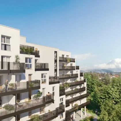 Modern und sehr gut geschnittene Wohnung in Puntigam mit großem Balkon - Finanzierung bei guter Bonität ab 0% Eigenkapital möglich! - Bild 2