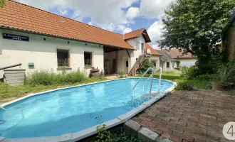 Charmantes Sanierungsprojekt, Einfamilienhaus mit 3 Zimmern, Garten und Pool!