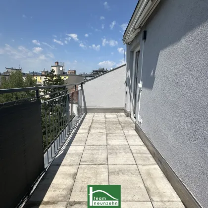 Klimatisierte Dachgeschosswohnung mit 2 sonnigen Terrassen & Stellplatz im Hof - nahe Alte Donau - Provisionsfrei! - Bild 3