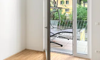 Modernes Wohnen in Döbling. Entzückende Neubauwohnung als Erstbezug mit Balkon und Grünblick.