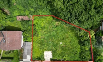 Villenbaugrund (aufgeschlossen!) mit 962 m² in absoluter Weidlinger Ruhelage