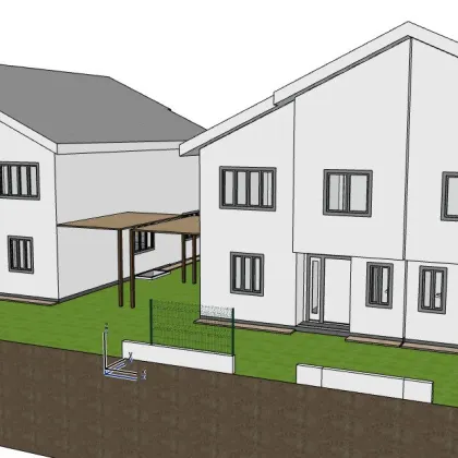 TOP ANGEBOT 1850 m² Liegenschaft, geplant 4x Doppelhaushälften mit jeweils 462 m² Grundstücksfläche - Bild 2