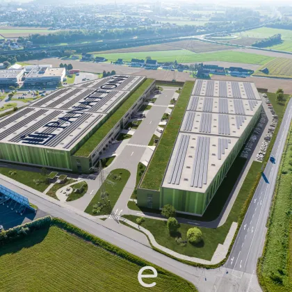 NEUBAU - Produktions / Lagerhalle mit Büroflächen in Enns/Ennshafen zu vermieten, Objekt 6 – individuell und zukunftsorientiert - Bild 2