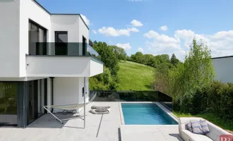 Modernes Wohnglück in Klosterneuburg - Luxuriöses Einfamilienhaus mit Fernblick über Wien und den Leopoldsberg