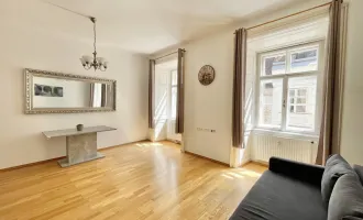 ZENTRALE TEILMÖBLLIERTE 2 ZIMMER NAHE KÄRNTNER STRASSE