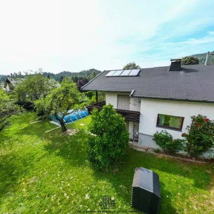 Ideal für Familien I Einfamilienhaus I thermisch saniert I Pool I ca. 987 m² Grundfläche I ca. 160 m² Wohnfläche I Karnburg I Luftwärmepumpe I Solaranlage - Bild 2