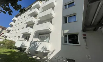 Erdgeschosswohnung mit Balkon!