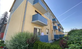 Fohnsdorf: 3-Zimmer-Erdgeschosswohnung mit Balkon in zentraler Lage