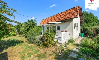 Einfamilienhaus in Kleingartensiedlung Blumental | Eigengrund | Naturgarten | 3 Zimmer | 2 Bäder | U-Bahn Nähe