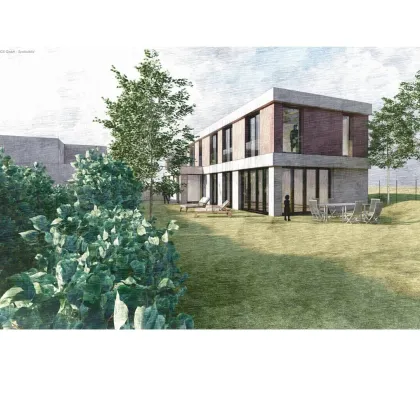 ABVERKAUF SEEGRUNDSTÜCK mit Baubewilligung für Doppelhaus I Seeresidenz Parndorf - Grundstück im Eigentum - Bild 2