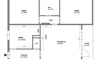 Provisionsfrei++Große 4-Zimmer Neubauwohnung mit Loggia (ca. 100m2) + Pkw-Stellplatz  ++ 2485 Wampersdorf Nähe Pottendorf