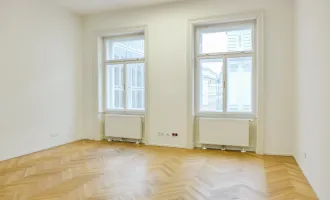 Hochwertig ausgestattete Bürofläche im Stilaltbau - 5 Zimmer + Balkon - unbefristet - Nähe Rathaus und Parlament