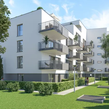 * * * PROVISIONSFREI * * * Moderne Erstbezug-Wohnung mit Balkon & Tiefgarage in Top-Lage Wels - Bild 2