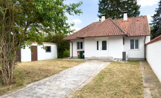 Willkommen im Grünen Paradies: dieser Bungalow mit großem Garten wartet auf Sie!