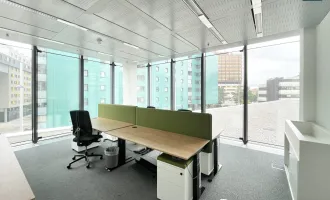 Office Etage im einzigartigen Hochhaus mit ausgezeichneter Infrastruktur und Panoramablick!