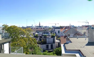 Höher wohnen mitten in der Josefstadt - Garconniere im DG mit 45 m² Dachterrasse
