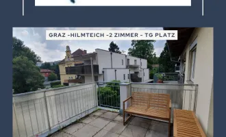 Graz - Geidorf - Hilmteich - Provisionsfrei - bezaubernde 2 Zimmerwohnung mit großer Terrasse und Tiefgaragenplatz