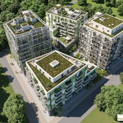 *An der Donau* Provisionsfreie 2 Zimmer Wohnung mit Balkon - Ende 2026 - Bild 2