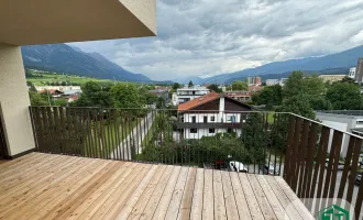 Erstklassiges Wohnen in Innsbruck: Moderne 3-Zimmer Wohnung mit Aussichtsterrasse !