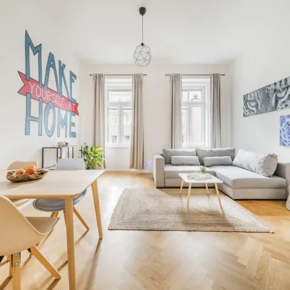 ALTBAU-TRAUM zwischen Prater und Augarten || wunderschöne 4-Zimmer Familienwohnung mit 2 Bädern und perfekter Raumaufteilung - Bild 2