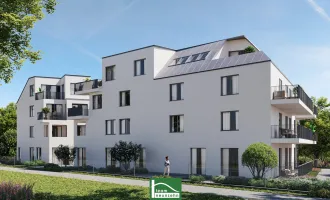 "ZWEI22 - Der Neubau zum doppelten Glück" - 2.Zimmer-Wohnung mit perfektem Grundriss und Loggia!