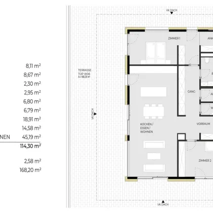 Provisionsfrei: Penthouse (Top W06) - Hatting ROSSKOGEL - Bild 2