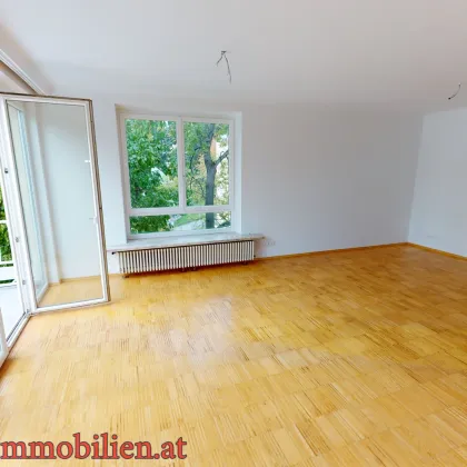 3 Zimmer mit viel Freifläche: Terrassenbalkon + Dachterrasse in Grünruhelage: 2er Stock ohne Lift! - Bild 3