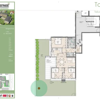 Frühlingstraße 30: 4-Zimmer-Gartenwohnung, Top 2.02 - Bild 2