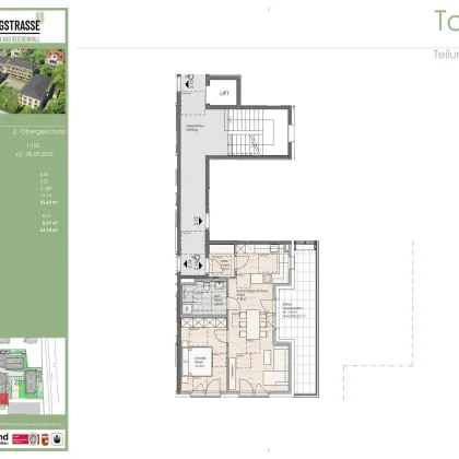 Frühlingstraße 30: 2-Zimmer-Wohnung im 2.OG, Top 2.13 - Bild 2