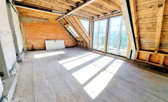 Neuer Preis! Genial! Ein Traum im Dachgeschoss mit hofseitigem Balkon und Dachterrasse! U4 und U6 ums Eck + Luftwärmepumpe + Perfekte Infrastruktur + Rundum saniertes Altbauhaus!