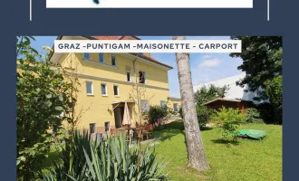 Graz-Puntigam-großzügige 7 Zimmer Maisonette - Balkon-Terrasse-Garten-Carport-Provisionsfrei