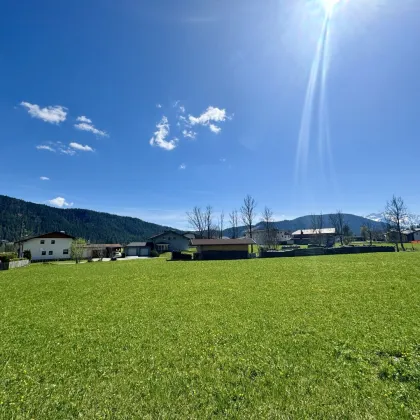 *wunderschöner sonniger Baugrund! ca. 600m² Baugrund + ca. 600m² Landwirtschaftliche Fläche in der schönen LEUTASCH! - Bild 2