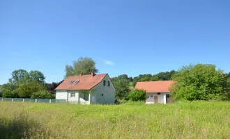 EINFAMILIENHAUS  mit NEBENGEBÄUDE in Grün-Ruhelage