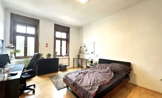 PROVISIONSFREI - 4-Zimmer-Altbauwohnung mit Balkon in bester Lage, nähe TU Graz – 3er-WG-geeignet