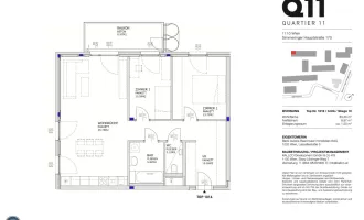 2-Zi. mit Balkon im 3.OG - TOP 1016 (AB SEPTEMBER)