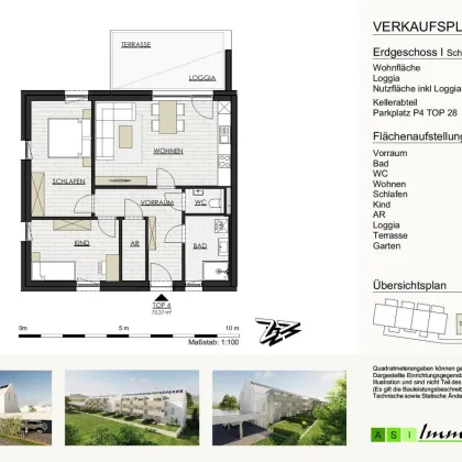 GRÜNE ALLEE GALLNEUKIRCHEN - 2 und 3-Zimmer Wohnungen, 55-70m² NEUBAU ERSTBEZUG - Bild 3