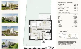 GRÜNE ALLEE GALLNEUKIRCHEN - 2 und 3-Zimmer Wohnungen, 55-70m² NEUBAU ERSTBEZUG