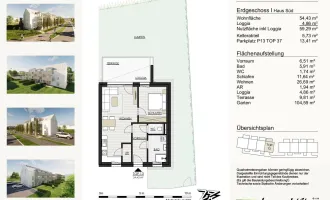 GRÜNE ALLEE GALLNEUKIRCHEN - 2 und 3-Zimmer Wohnungen, 55-70m² NEUBAU ERSTBEZUG