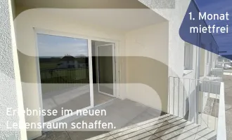 Großartige 2 Zimmer Terrassenwohnung 1.8 in Hagenberg | Erstbezug | Fernblick | 1. MONAT MIETFREI